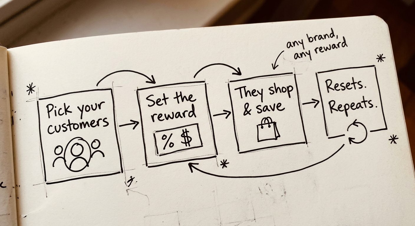 A hand-drawn sketch of Program Manager life cycle.